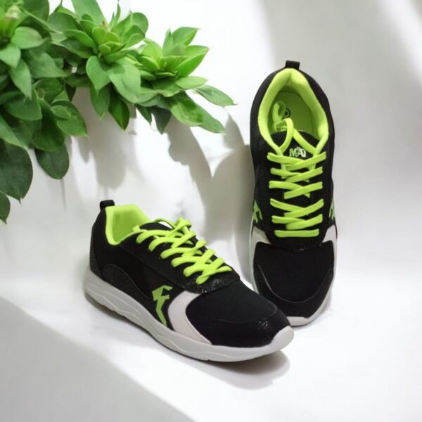 Stylish black sports shoes for men (জুতা)